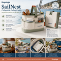 Hingsingje™ SailNest Collapsible Galley Caddy