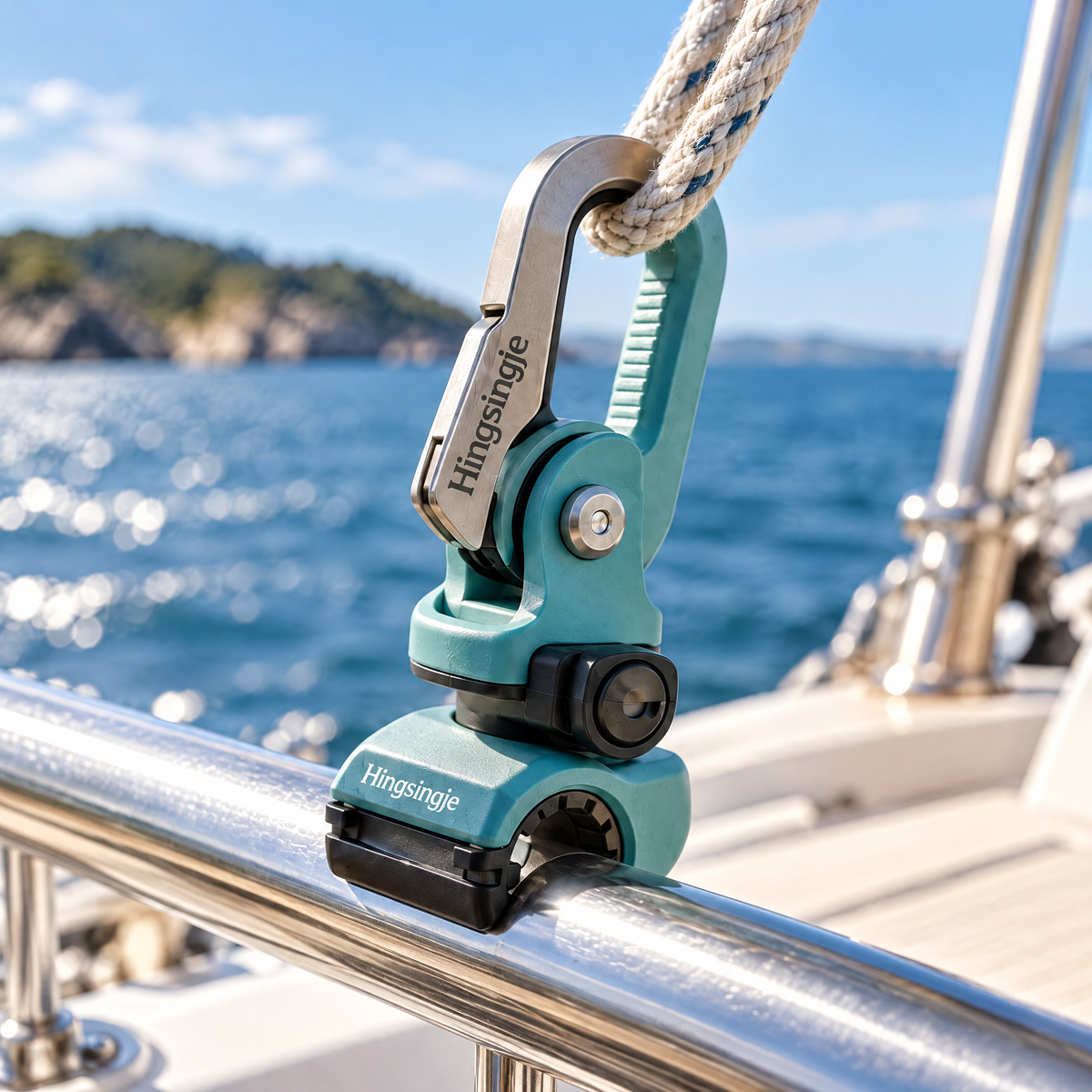 Hingsingje™ ReefLatch Deck Tether Clip